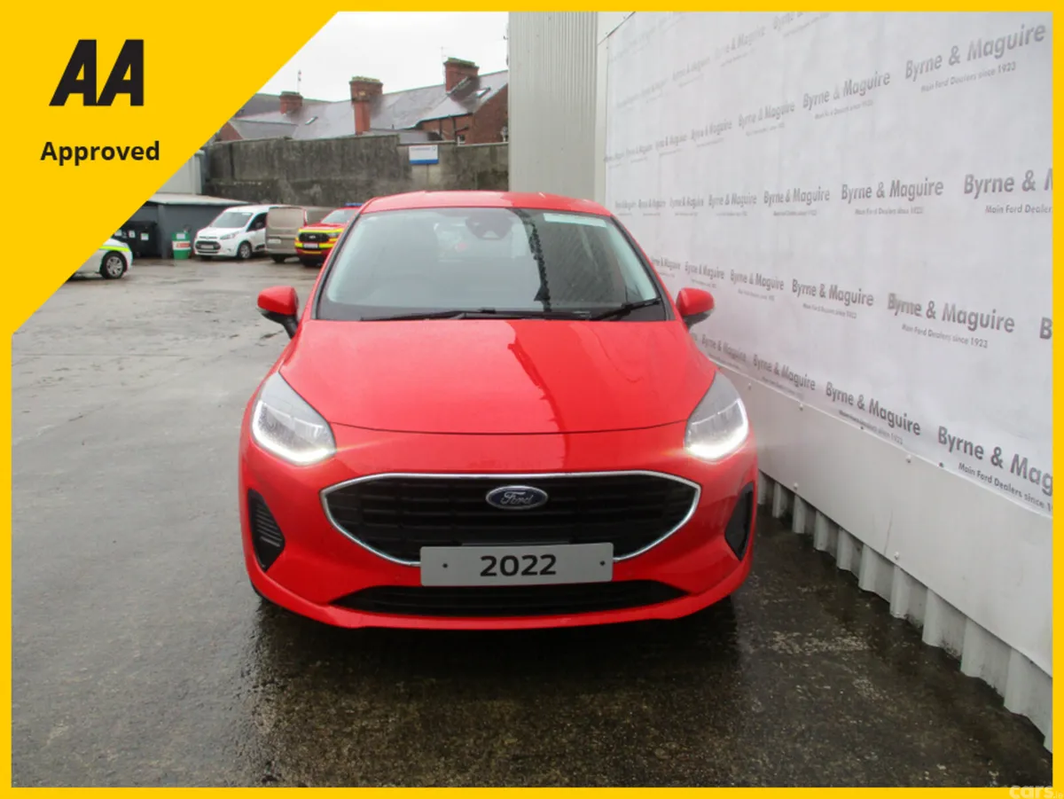 Ford Fiesta Hatchback, Petrol, 2022, Red