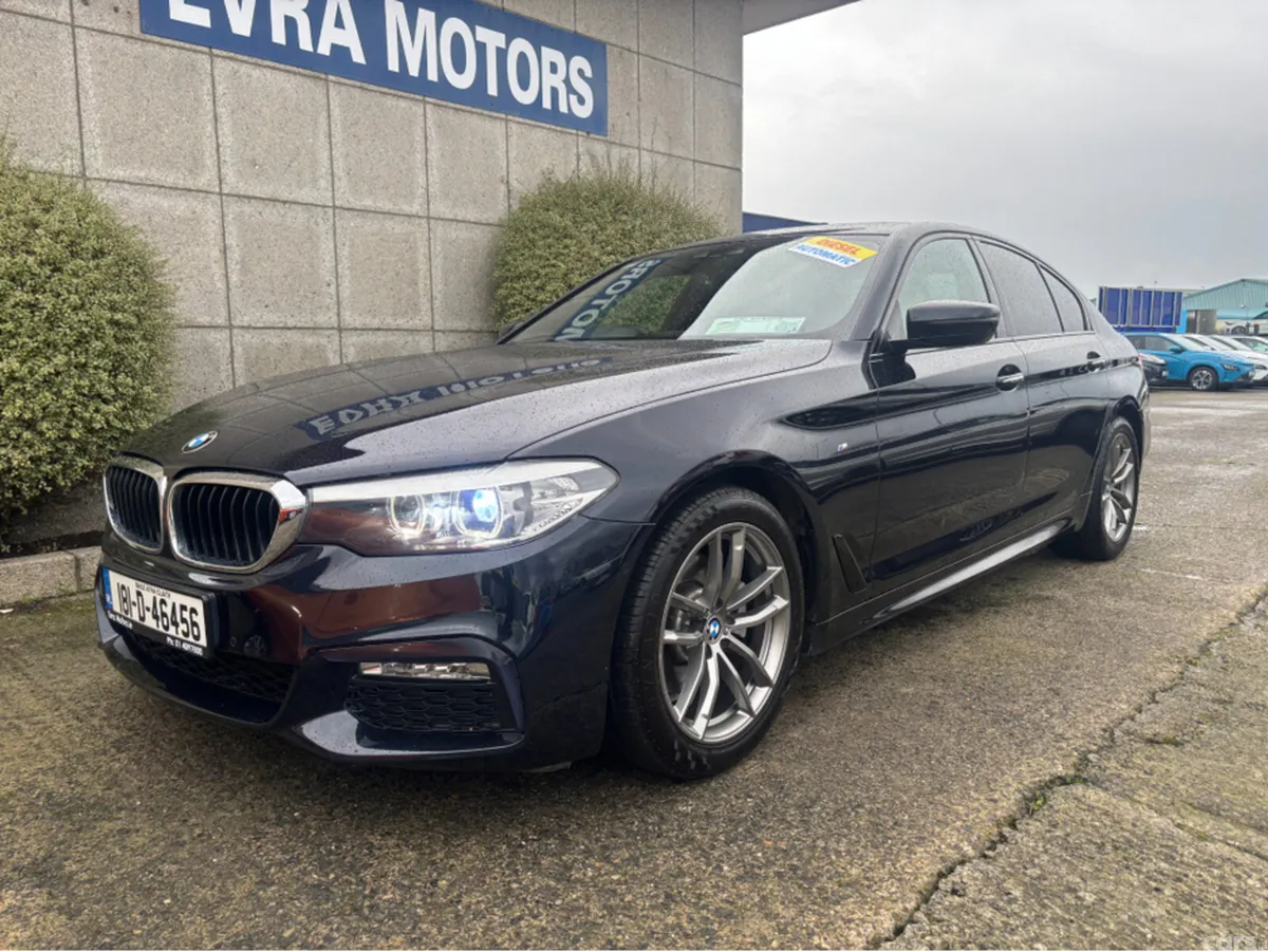 BMW 5-Series Saloon, Diesel, 2018, Black