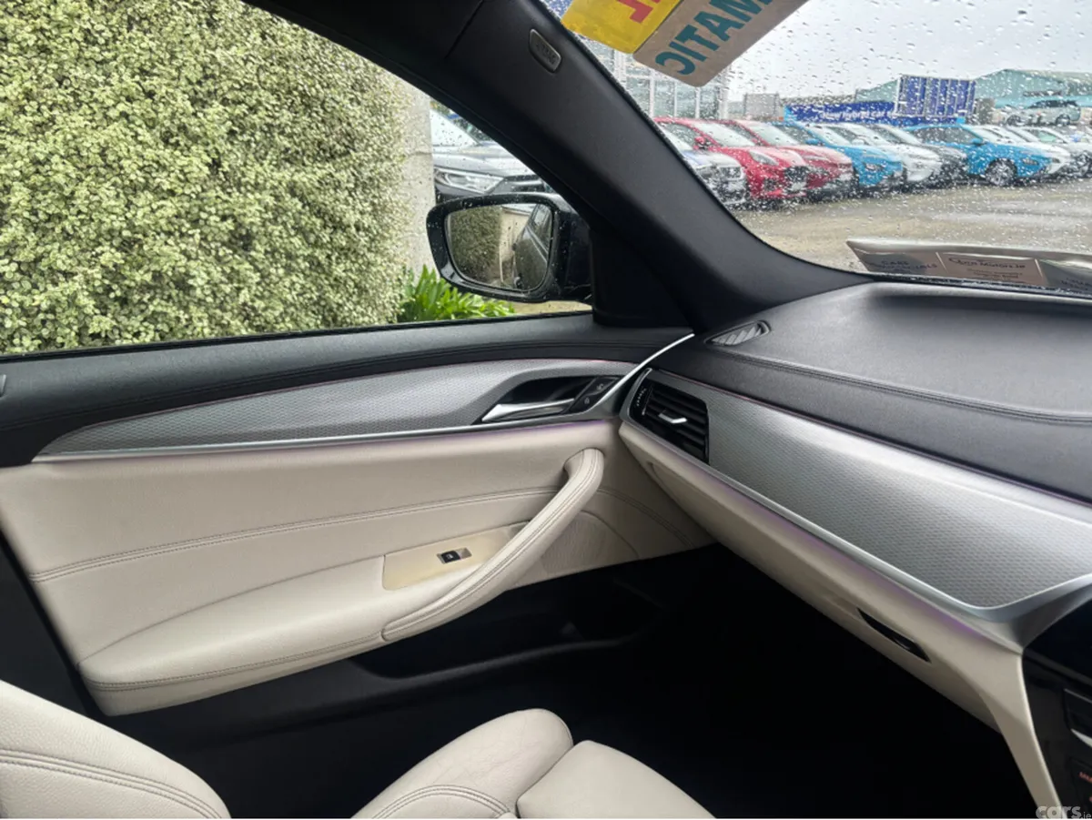 BMW 5-Series Saloon, Diesel, 2018, Black