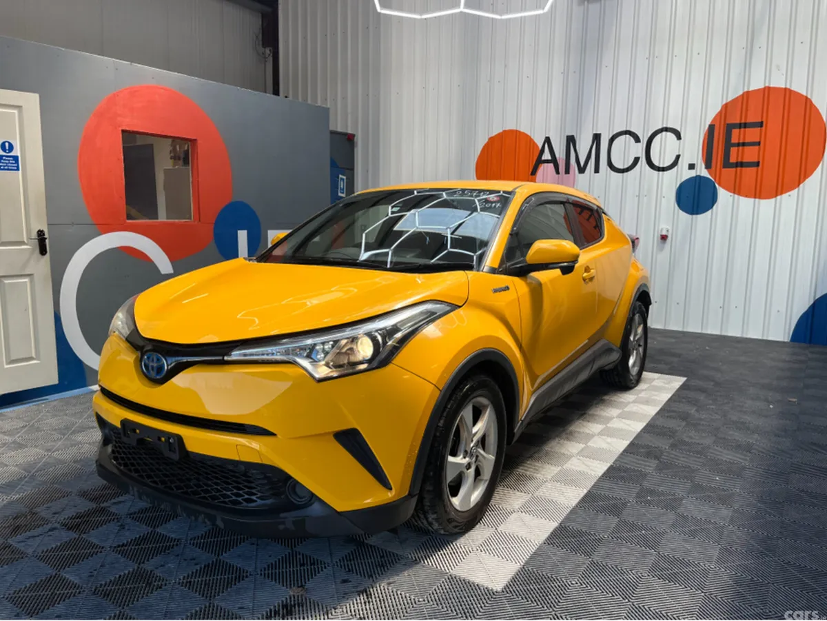 Toyota C-HR SUV, Petrol Hybrid, 2017, Yellow