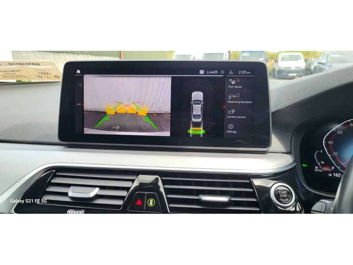 BMW 5-Series Saloon, Diesel Hybrid, 2021, Blue