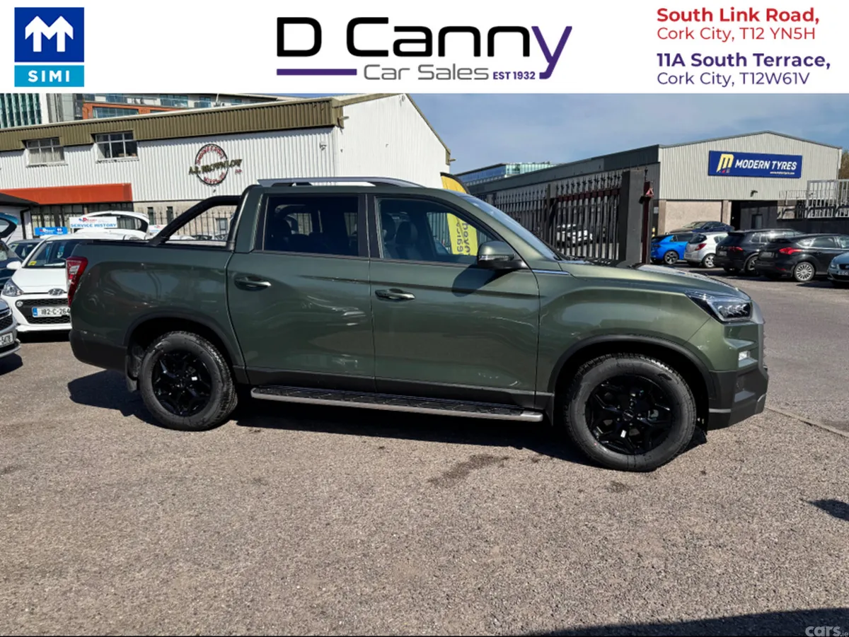 KGM Musso Pick Up, Diesel, 2025, Green
