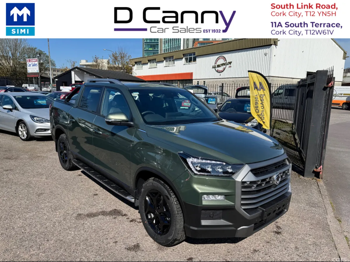 KGM Musso Pick Up, Diesel, 2025, Green