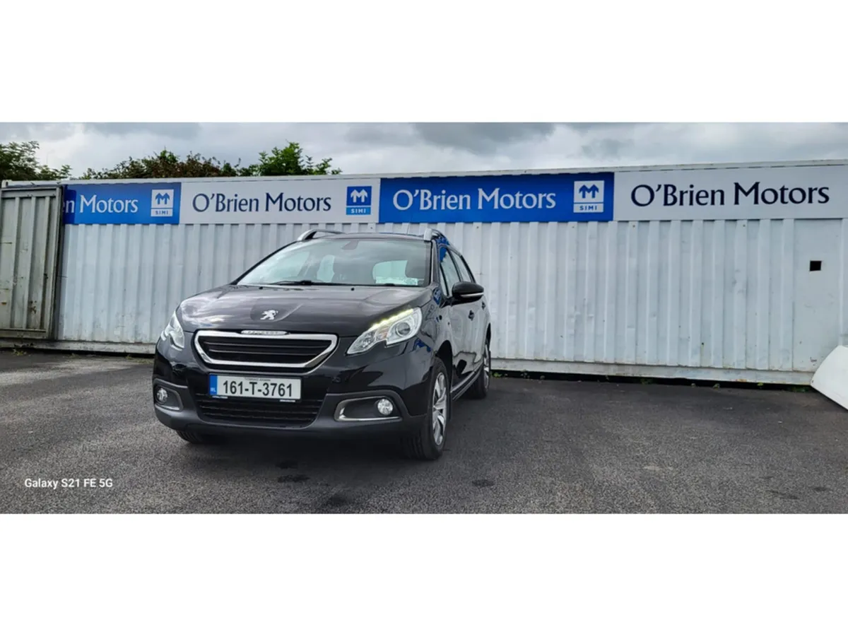Peugeot 2008 Estate, Diesel, 2016, Black