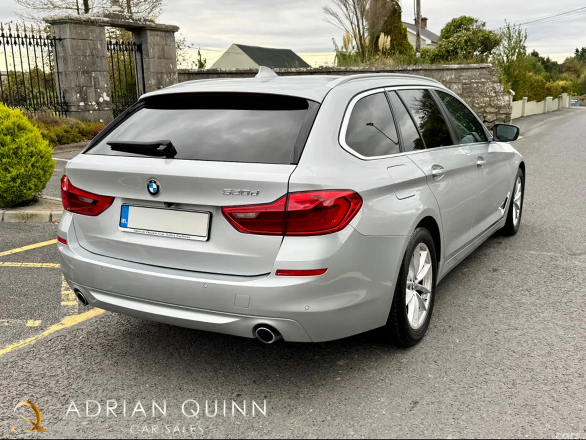 BMW 5-Series Estate, Diesel, 2019, Silver