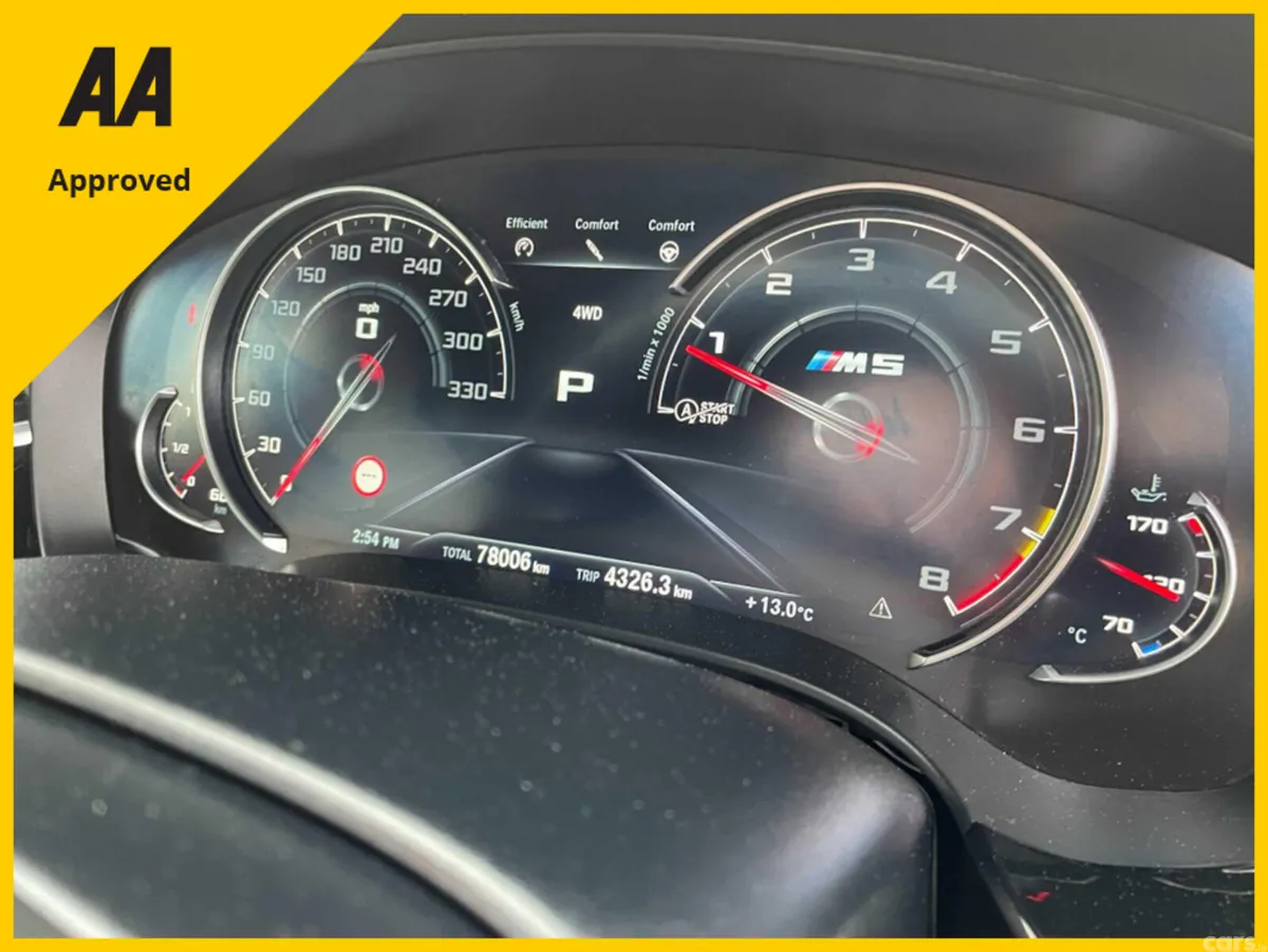 BMW M5 Saloon, Petrol, 2018, Grey