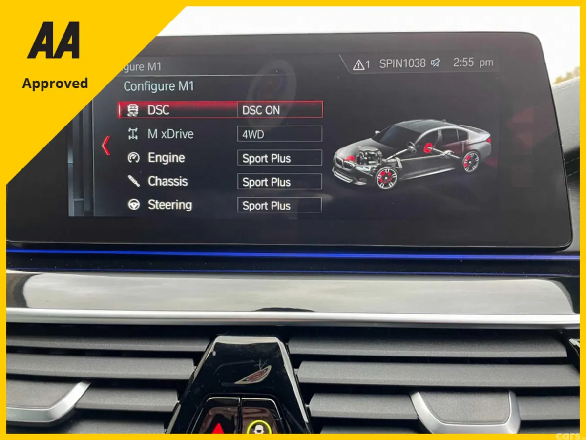BMW M5 Saloon, Petrol, 2018, Grey