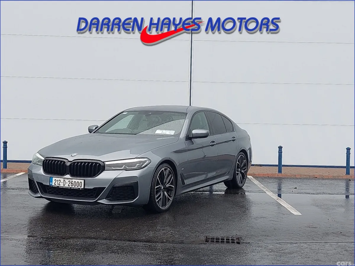 BMW 5-Series Saloon, Diesel, 2021, Blue