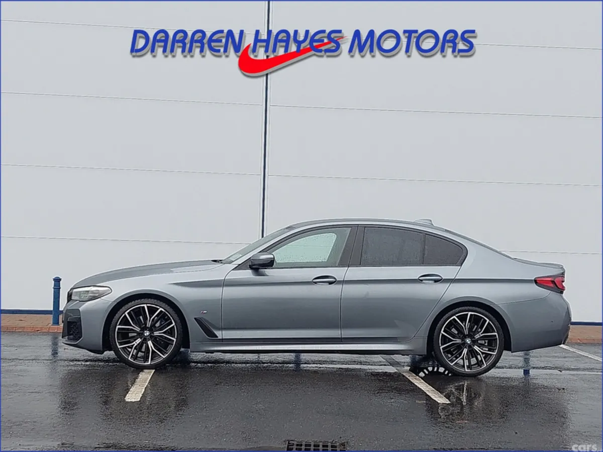 BMW 5-Series Saloon, Diesel, 2021, Blue