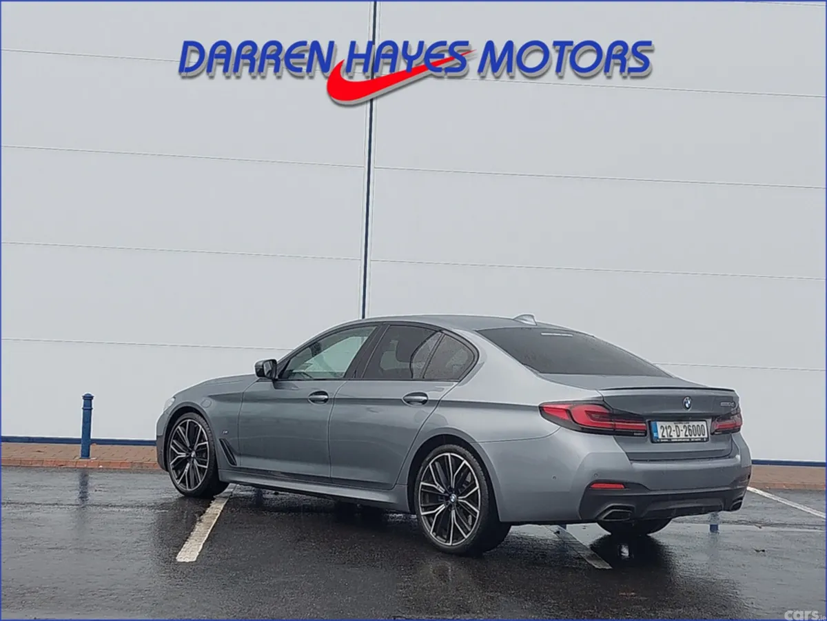 BMW 5-Series Saloon, Diesel, 2021, Blue