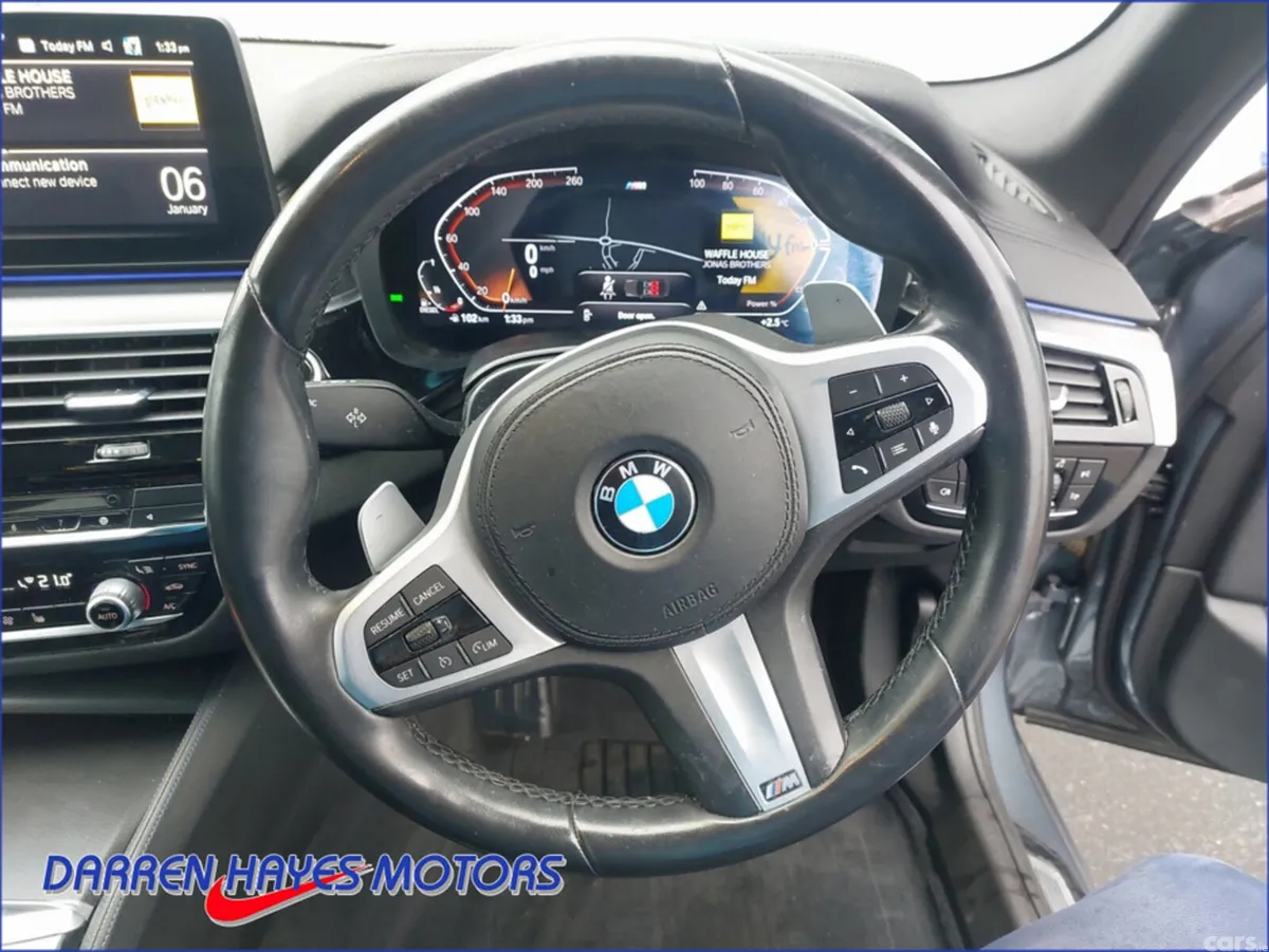 BMW 5-Series Saloon, Diesel, 2021, Blue