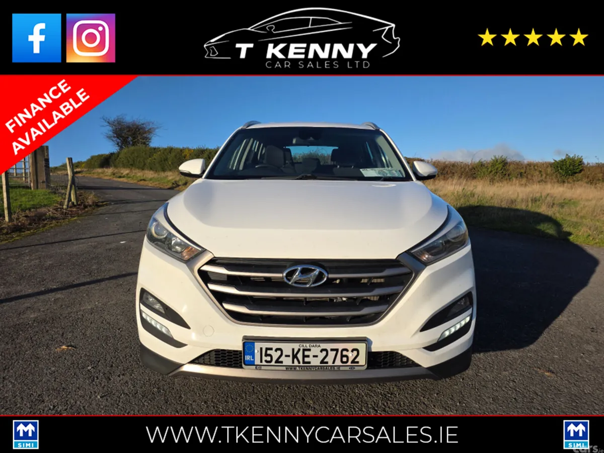 Hyundai Tucson Estate, Diesel, 2015, White