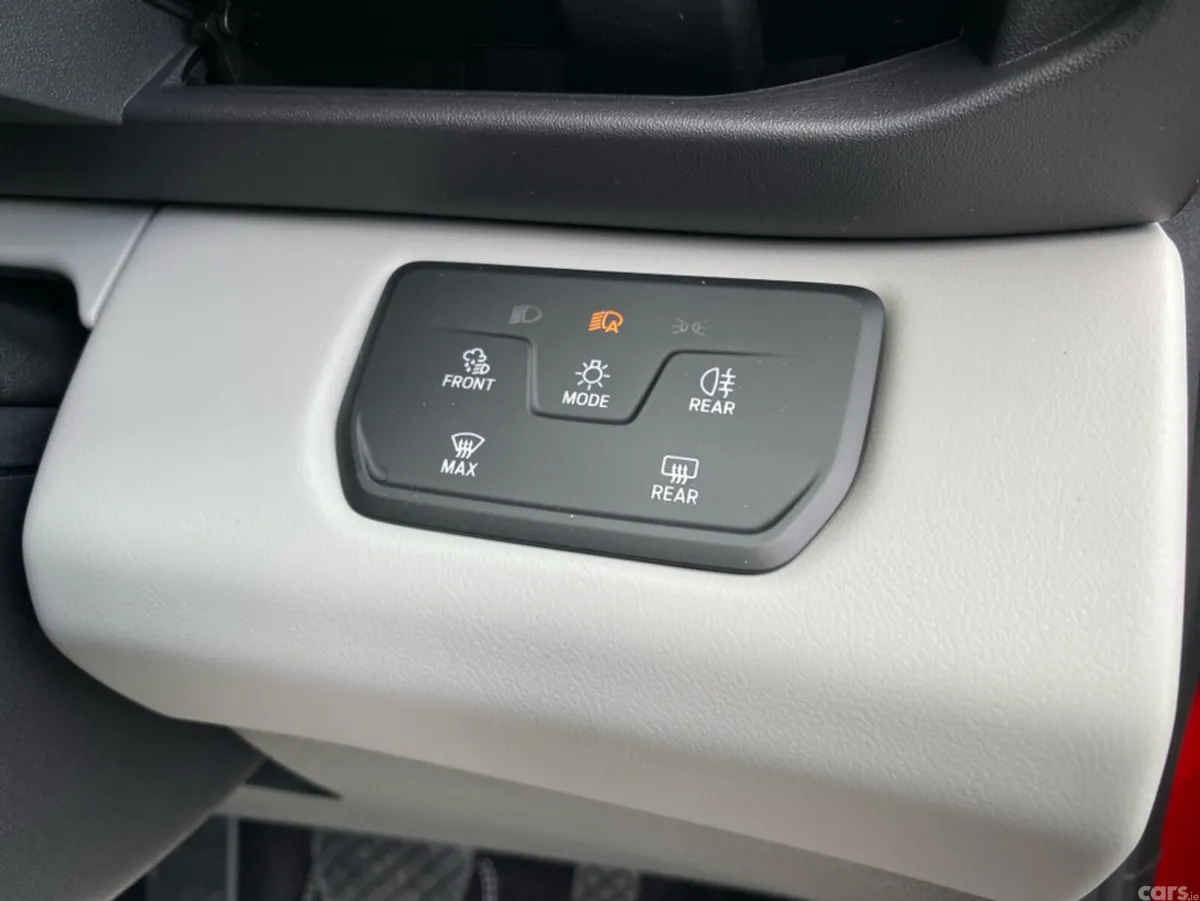 Ford Explorer SUV, Electric, 2026, Red