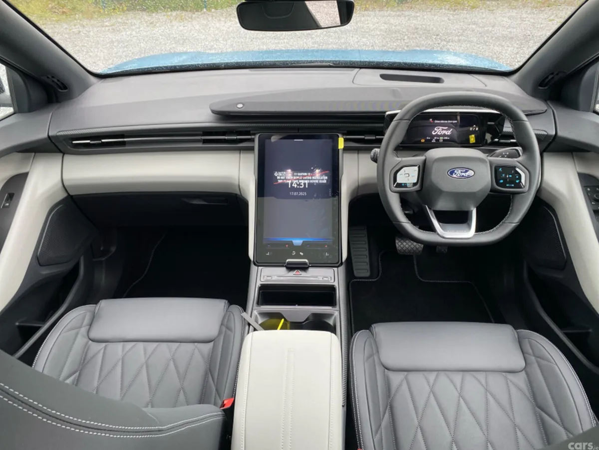 Ford Explorer SUV, Electric, 2026, Blue