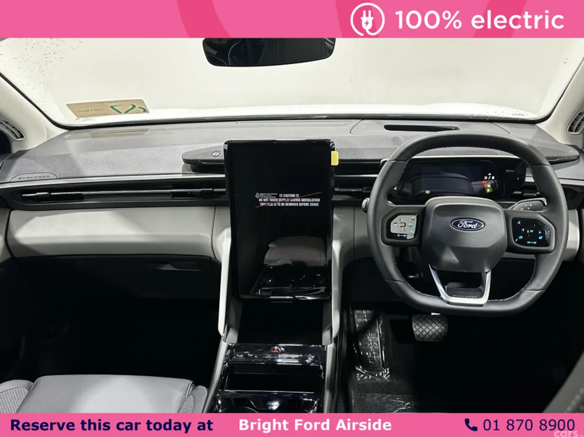 Ford Explorer SUV, Electric, 2025, Blue