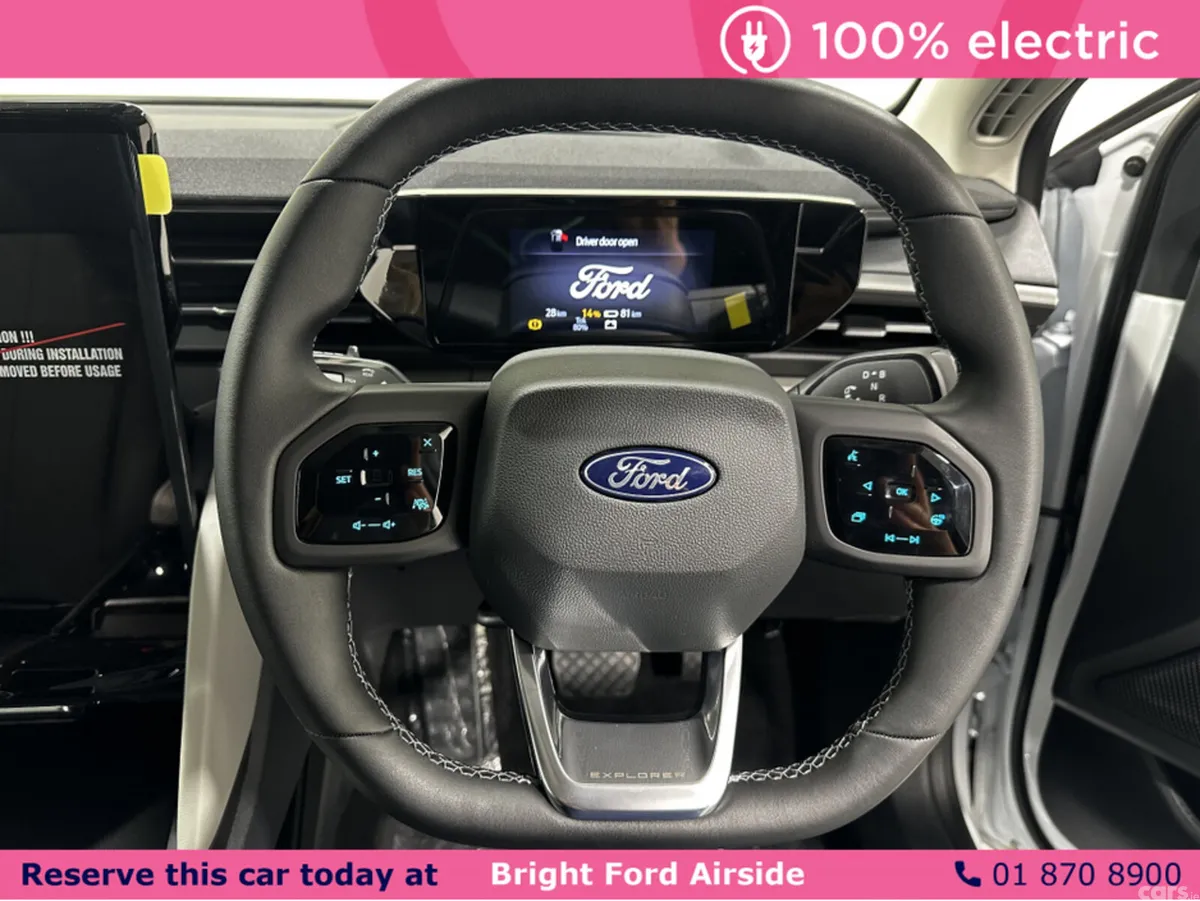 Ford Explorer SUV, Electric, 2025, Blue
