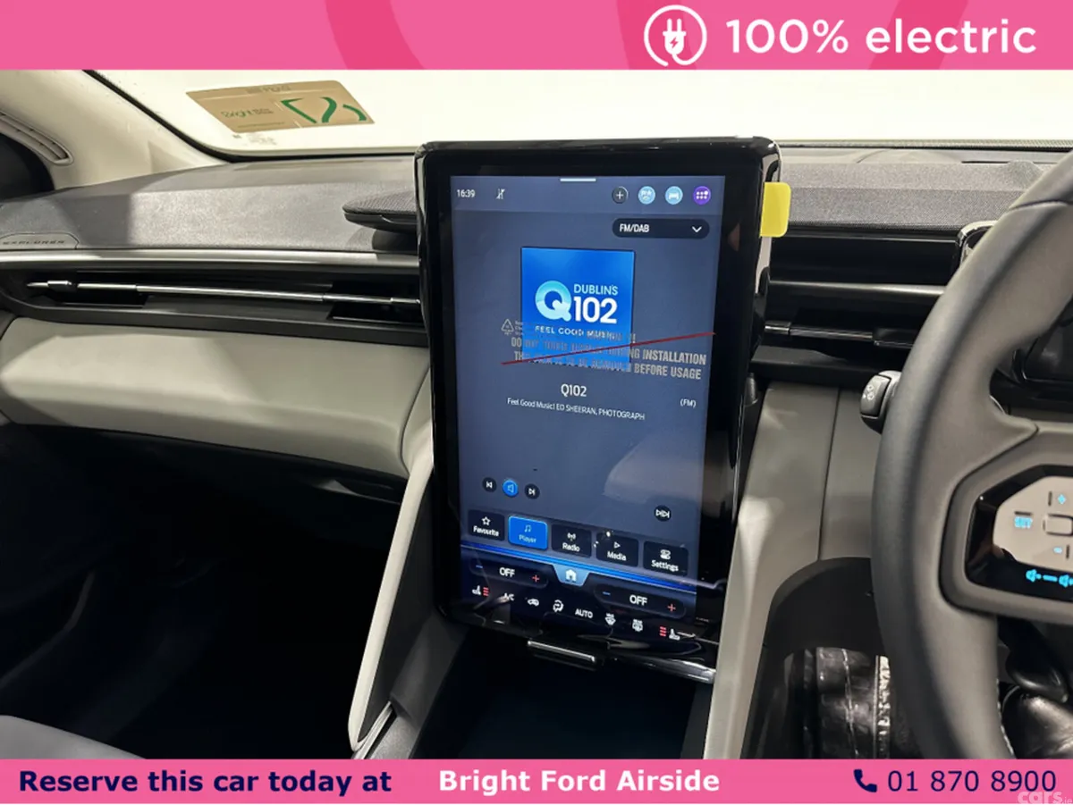 Ford Explorer SUV, Electric, 2025, Blue