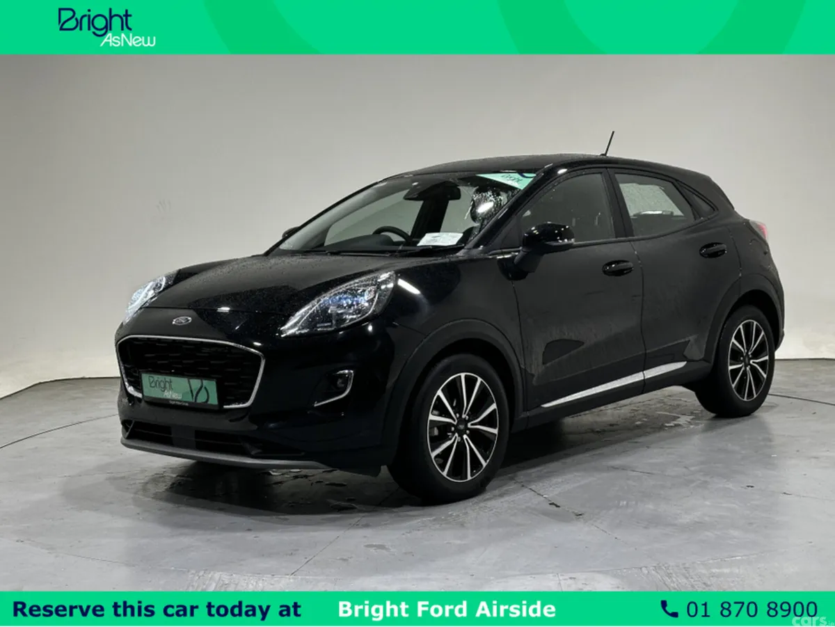 Ford Puma MPV, Petrol Hybrid, 2023, Black
