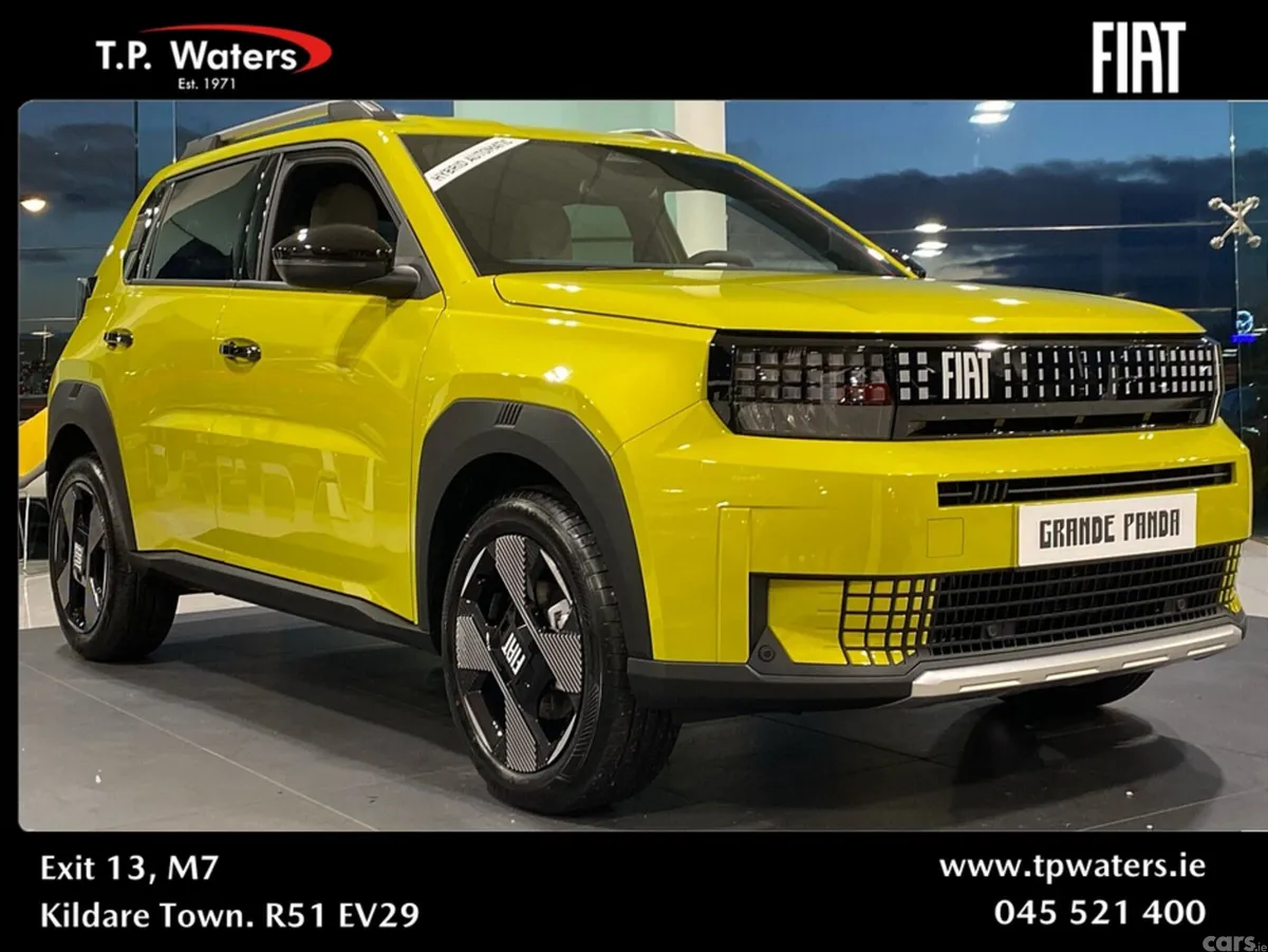 Fiat Grande Panda Hatchback, Electric, 2026, Yellow