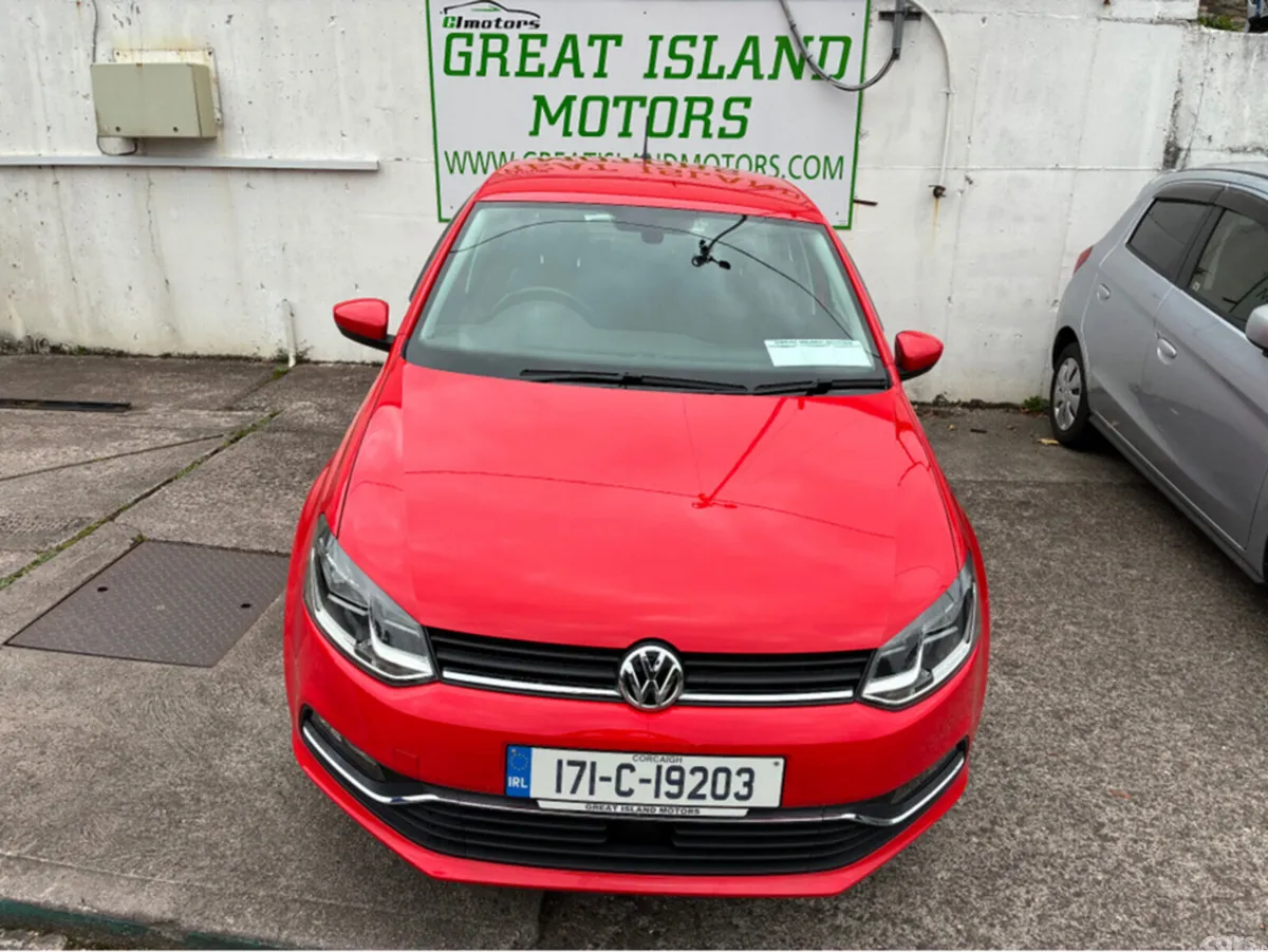 Volkswagen Polo Hatchback, Petrol, 2017, Red