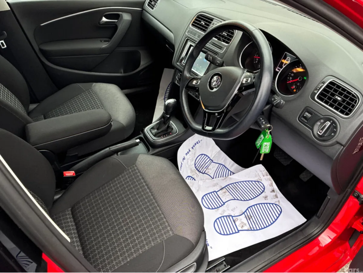 Volkswagen Polo Hatchback, Petrol, 2017, Red