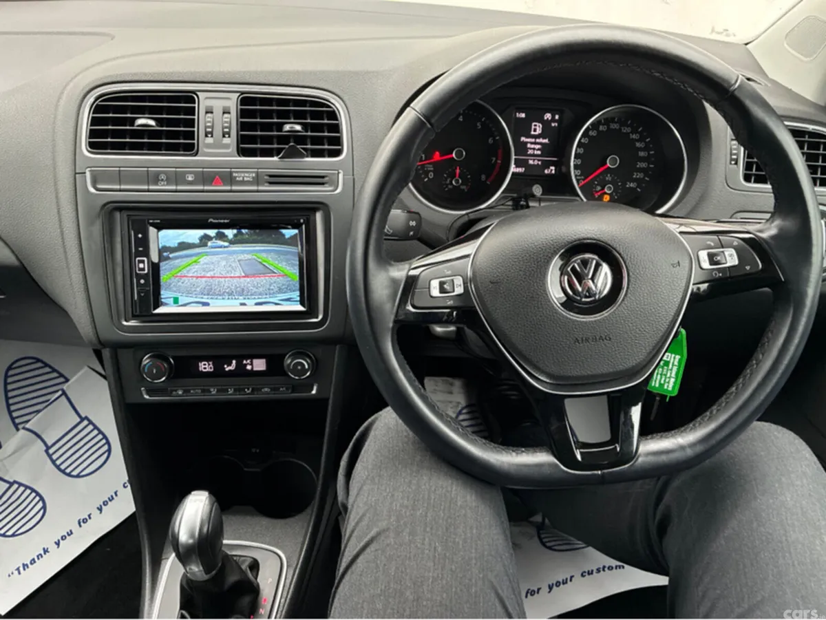 Volkswagen Polo Hatchback, Petrol, 2017, Red