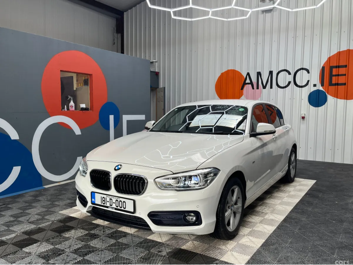 BMW 1-Series Hatchback, Diesel, 2018, White
