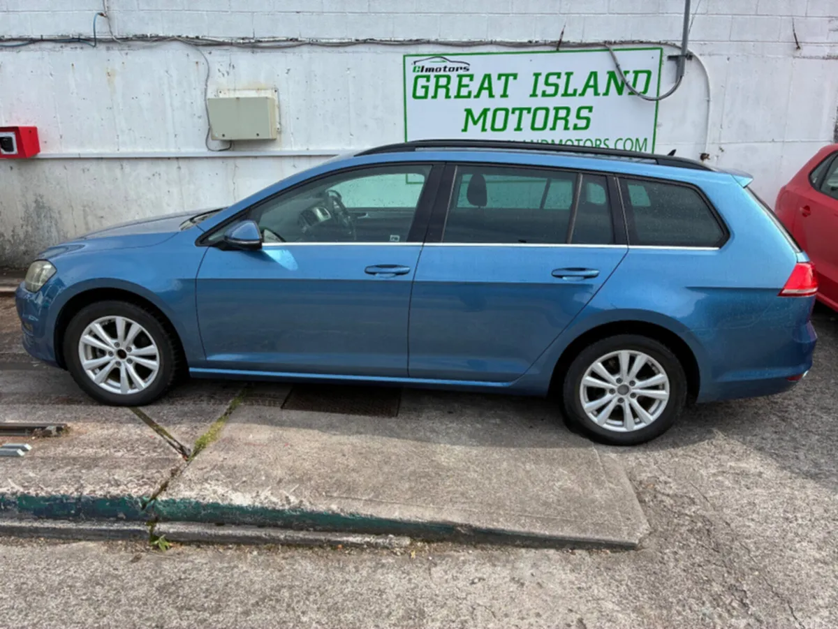 Volkswagen Golf Estate, Petrol, 2014, Blue