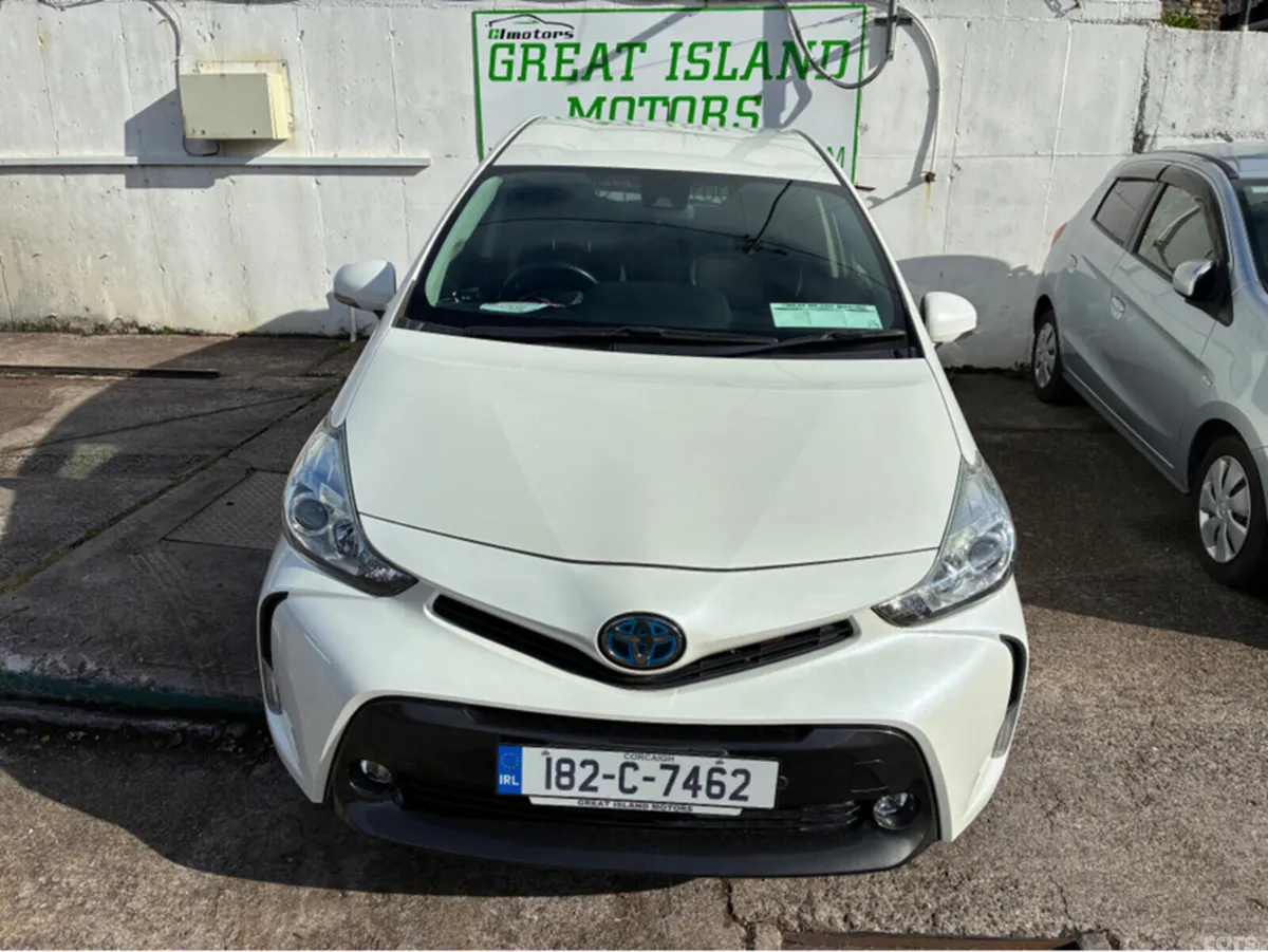 Toyota Prius Estate, Petrol Hybrid, 2018, White
