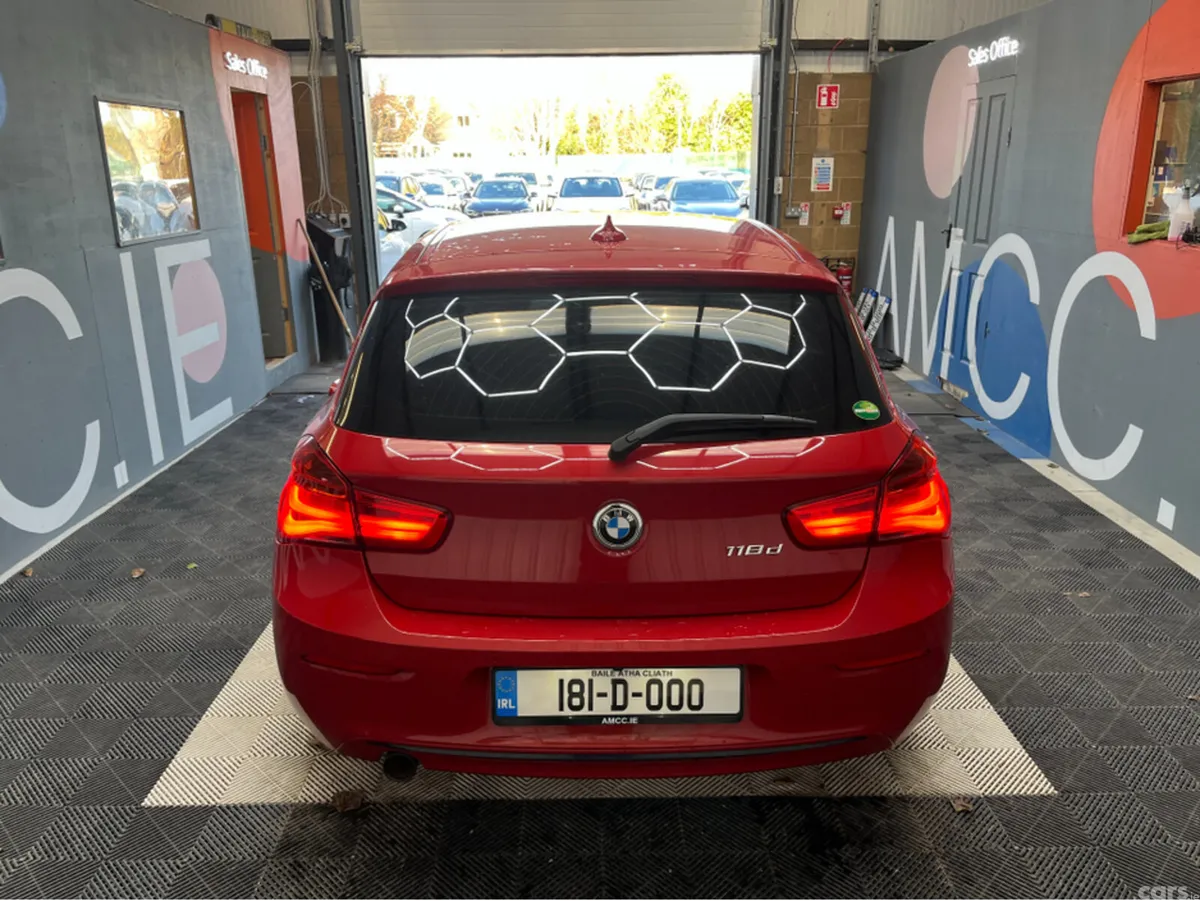 BMW 1-Series Hatchback, Diesel, 2018, Red