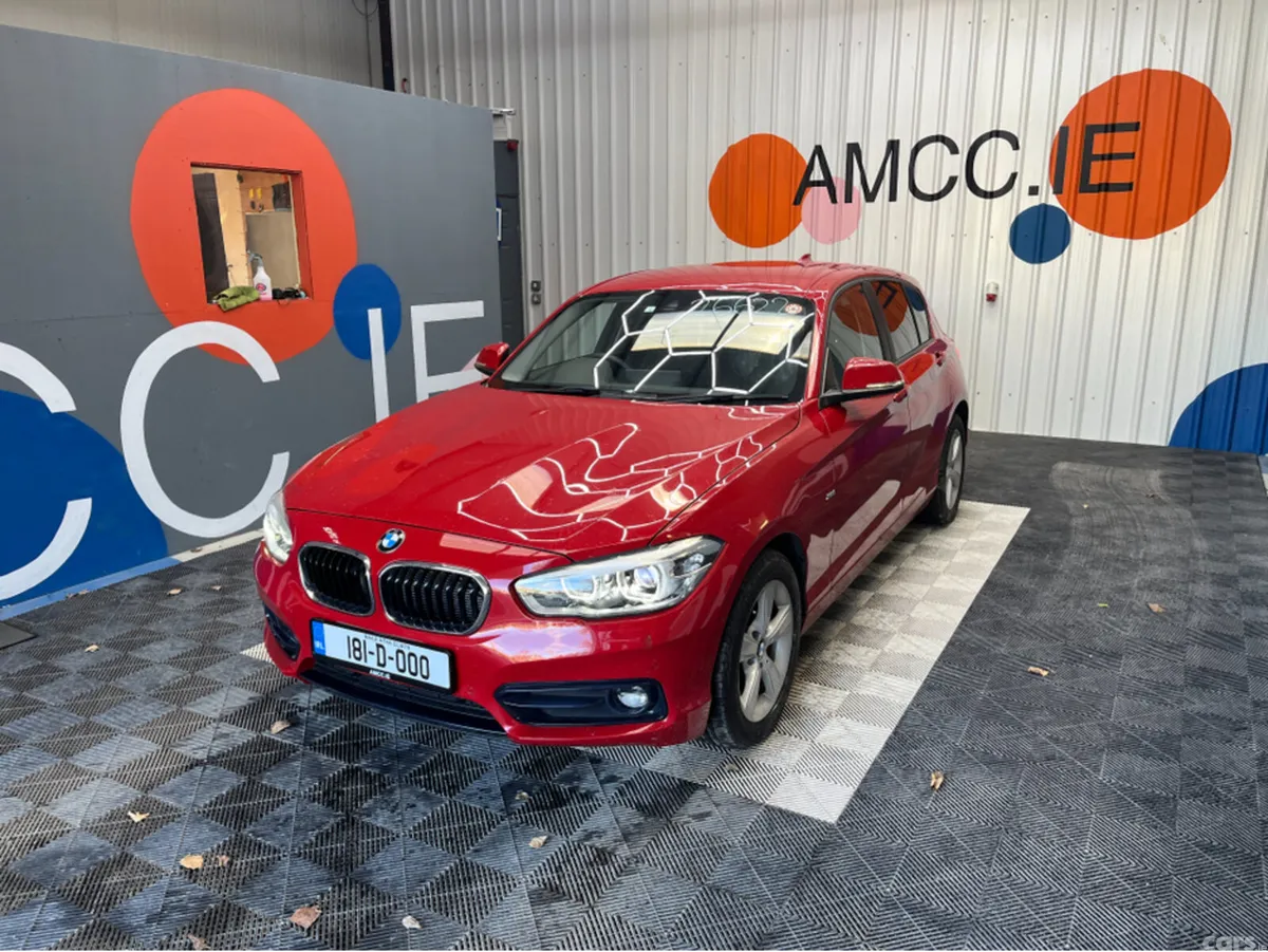 BMW 1-Series Hatchback, Diesel, 2018, Red