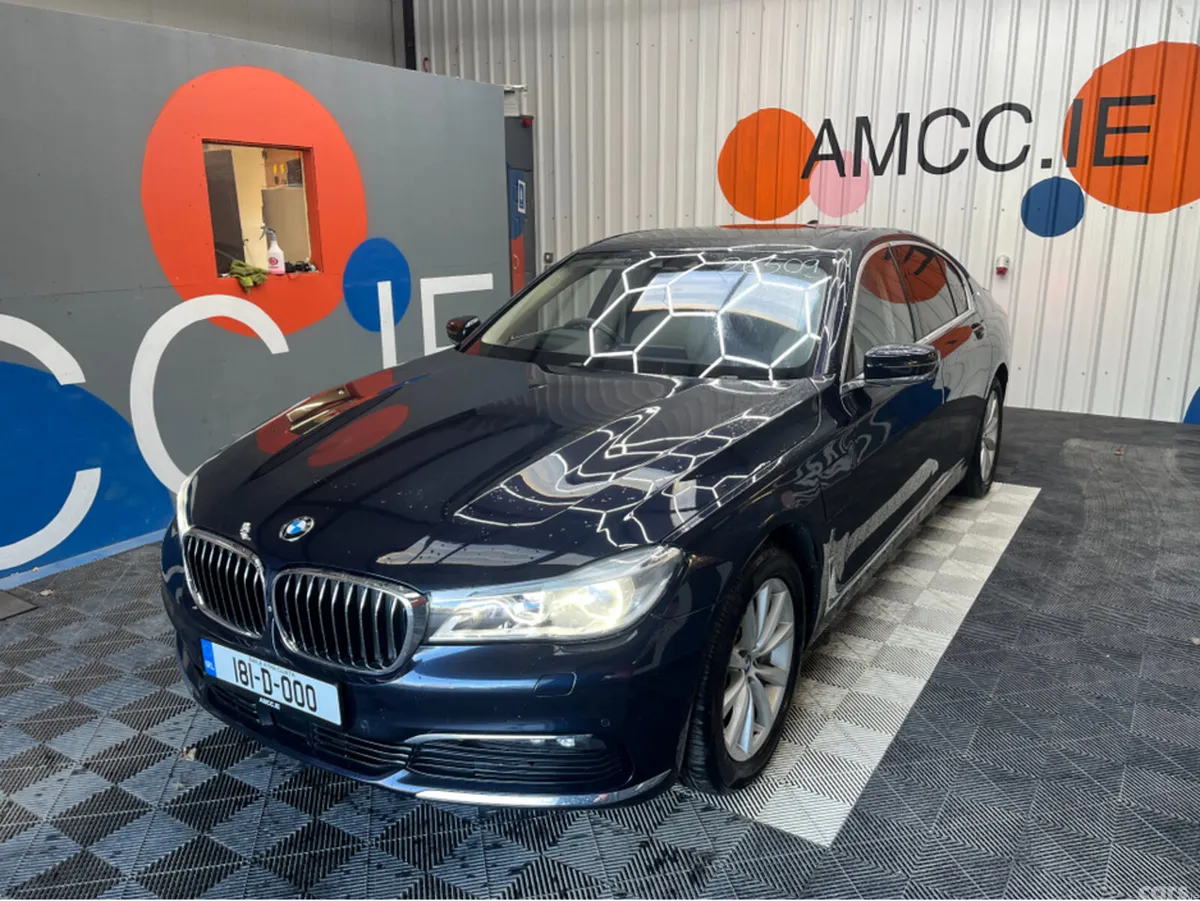 BMW 7-Series Saloon, Petrol Hybrid, 2018, Blue