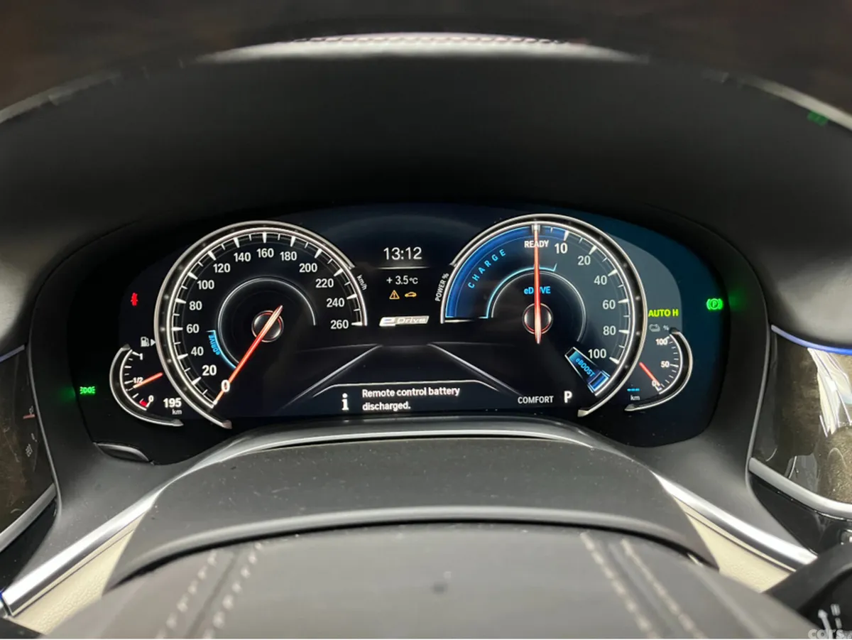 BMW 7-Series Saloon, Petrol Hybrid, 2018, Blue