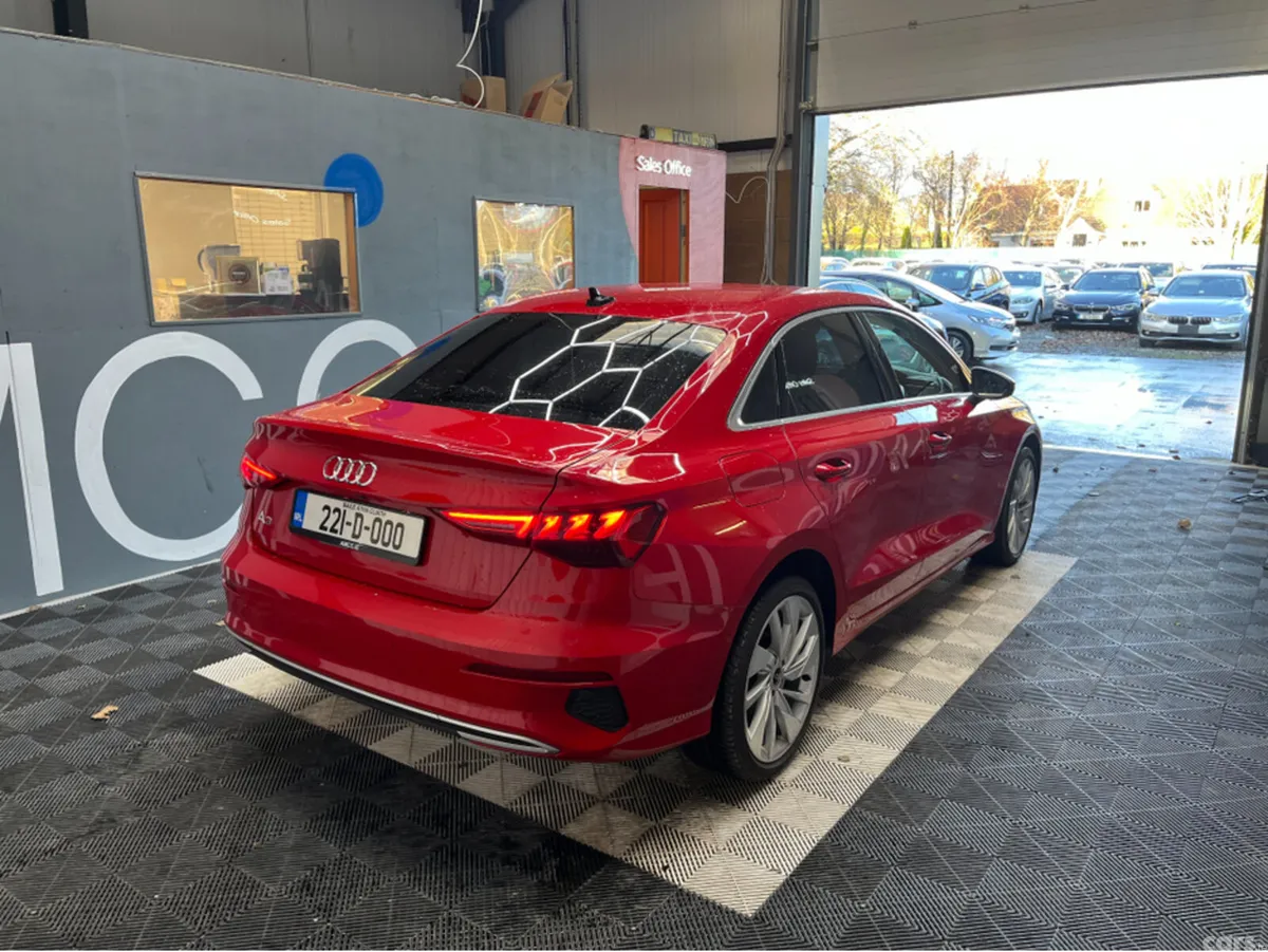 Audi A3 Saloon, Petrol, 2021, Red