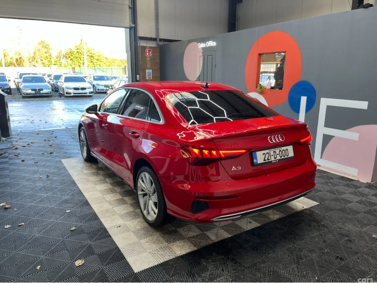 Audi A3 Saloon, Petrol, 2021, Red