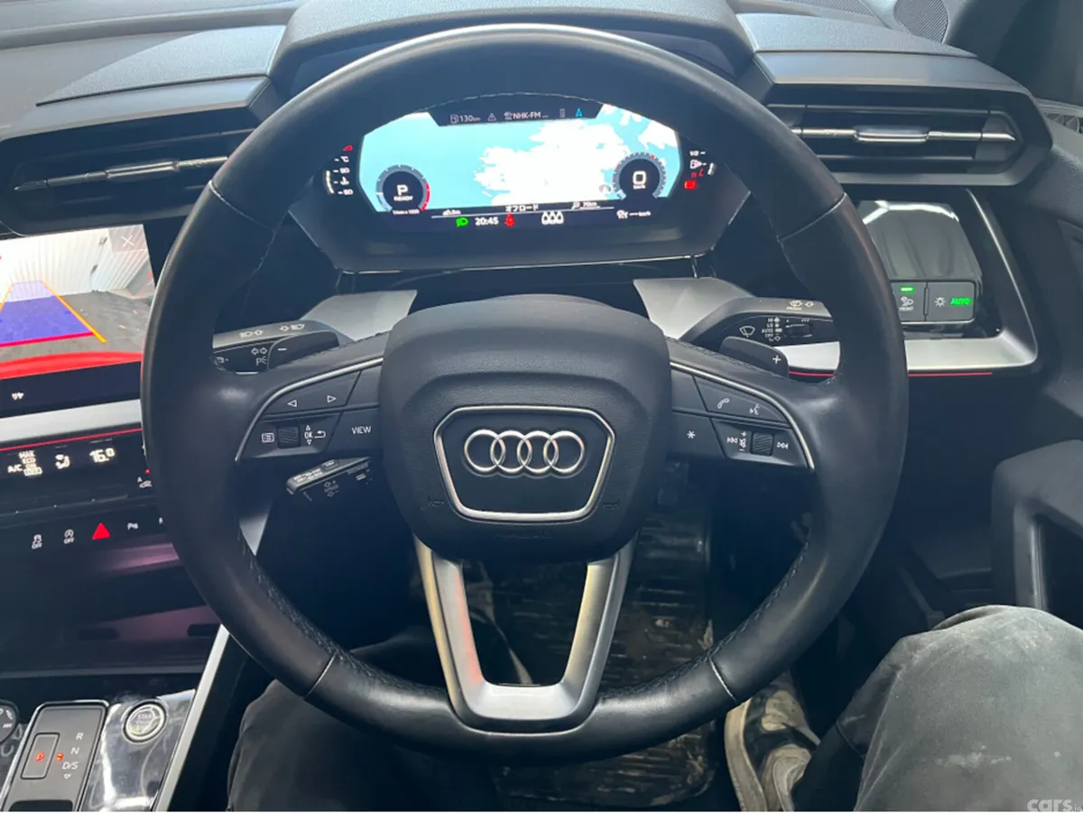 Audi A3 Saloon, Petrol, 2021, Red
