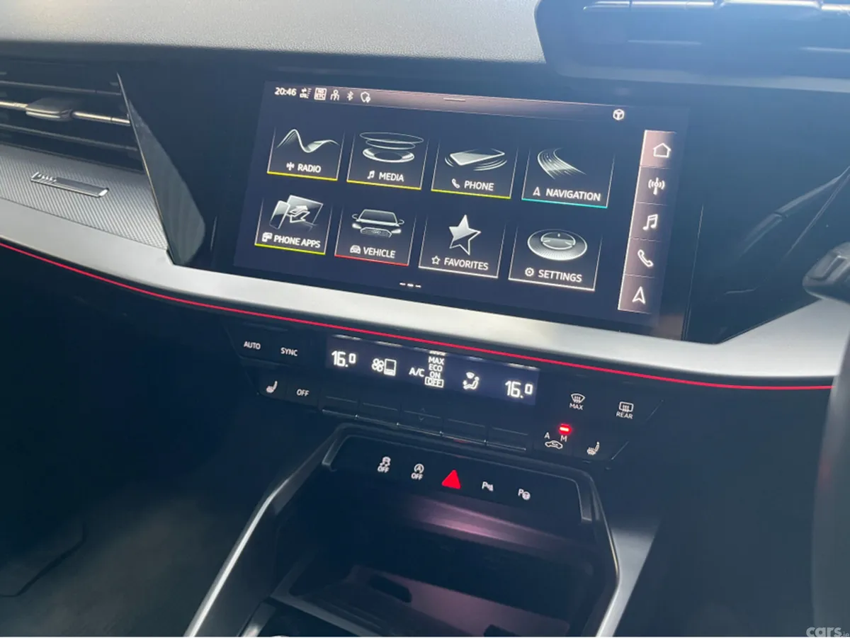 Audi A3 Saloon, Petrol, 2021, Red