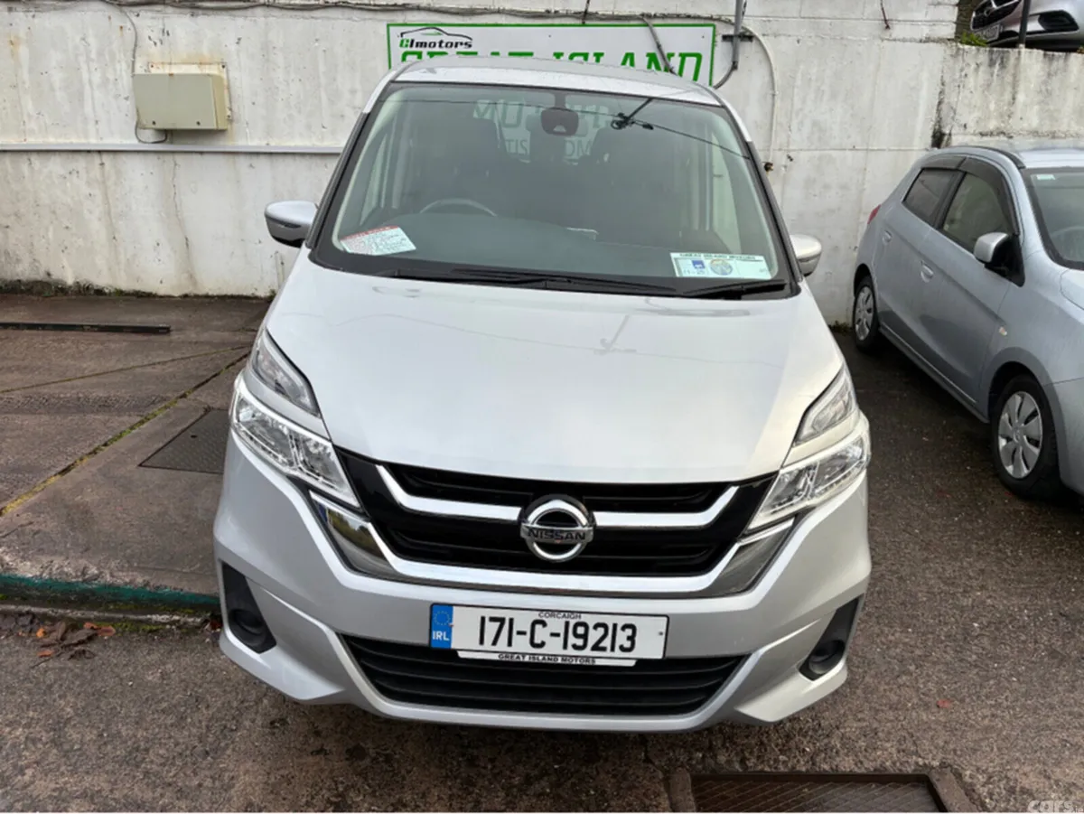 Nissan Serena MPV, Petrol Hybrid, 2017, Silver