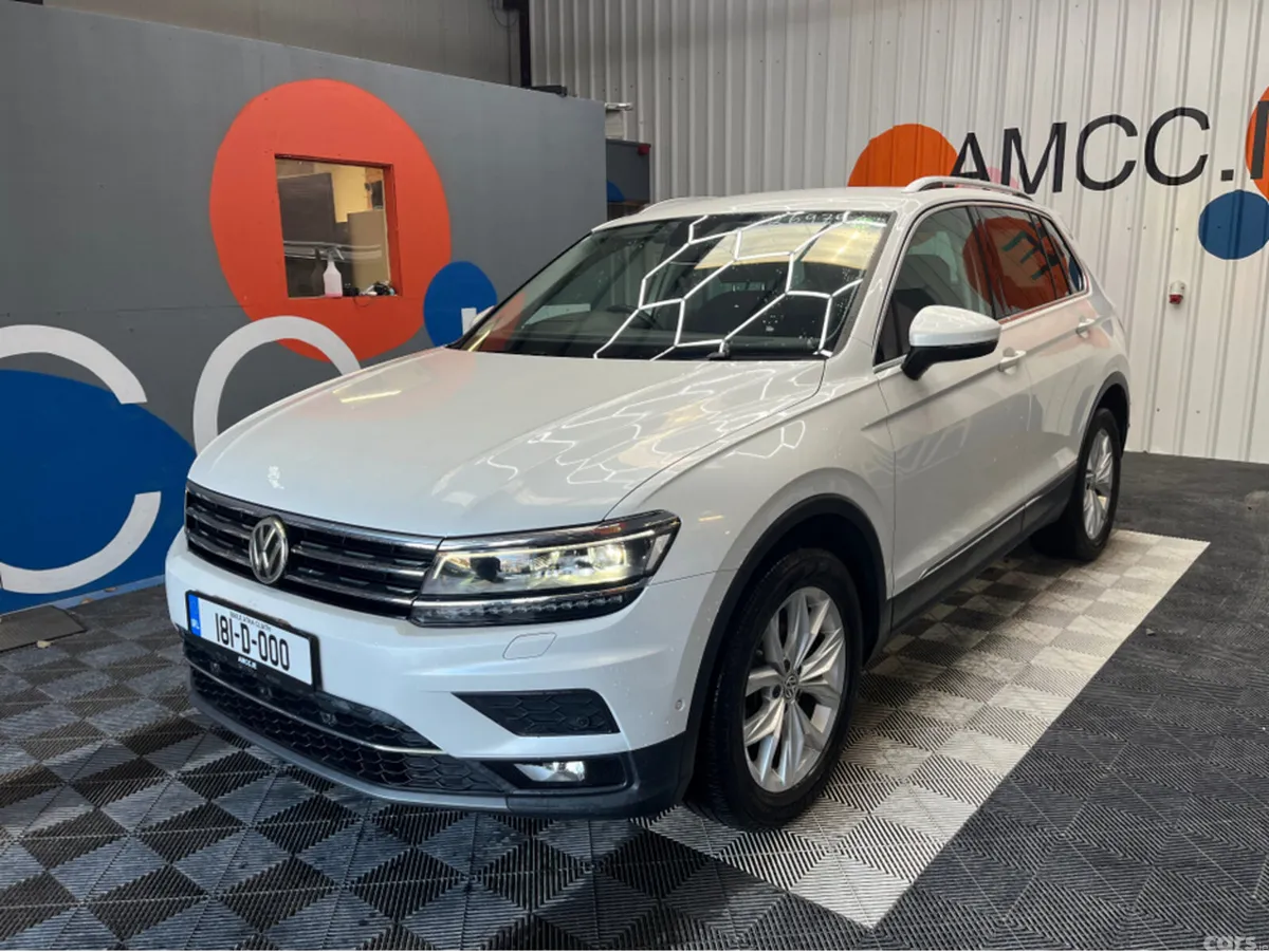 Volkswagen Tiguan SUV, Diesel, 2018, White