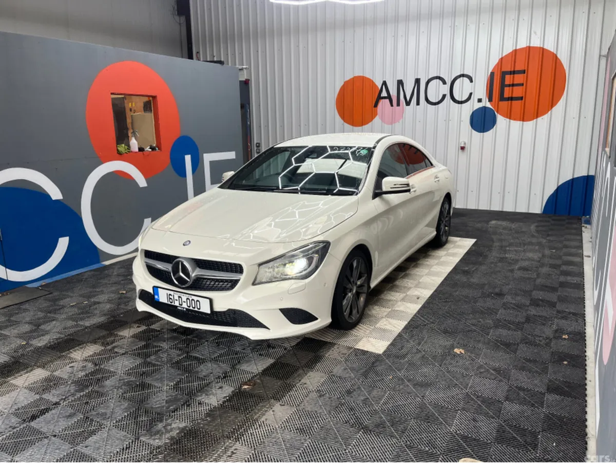 Mercedes-Benz CLA Saloon, Petrol, 2016, White