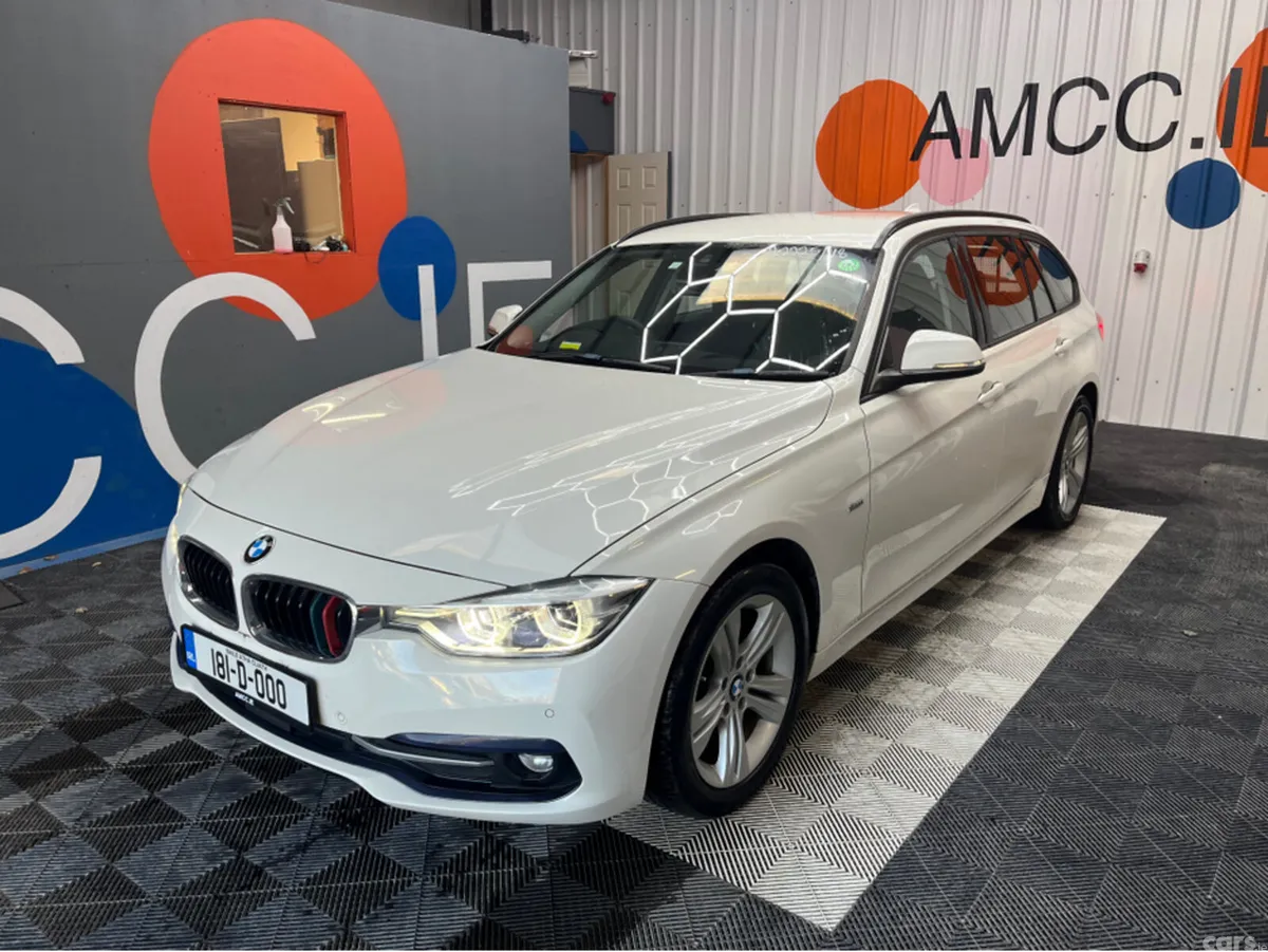 BMW 3-Series Estate, Diesel, 2018, White