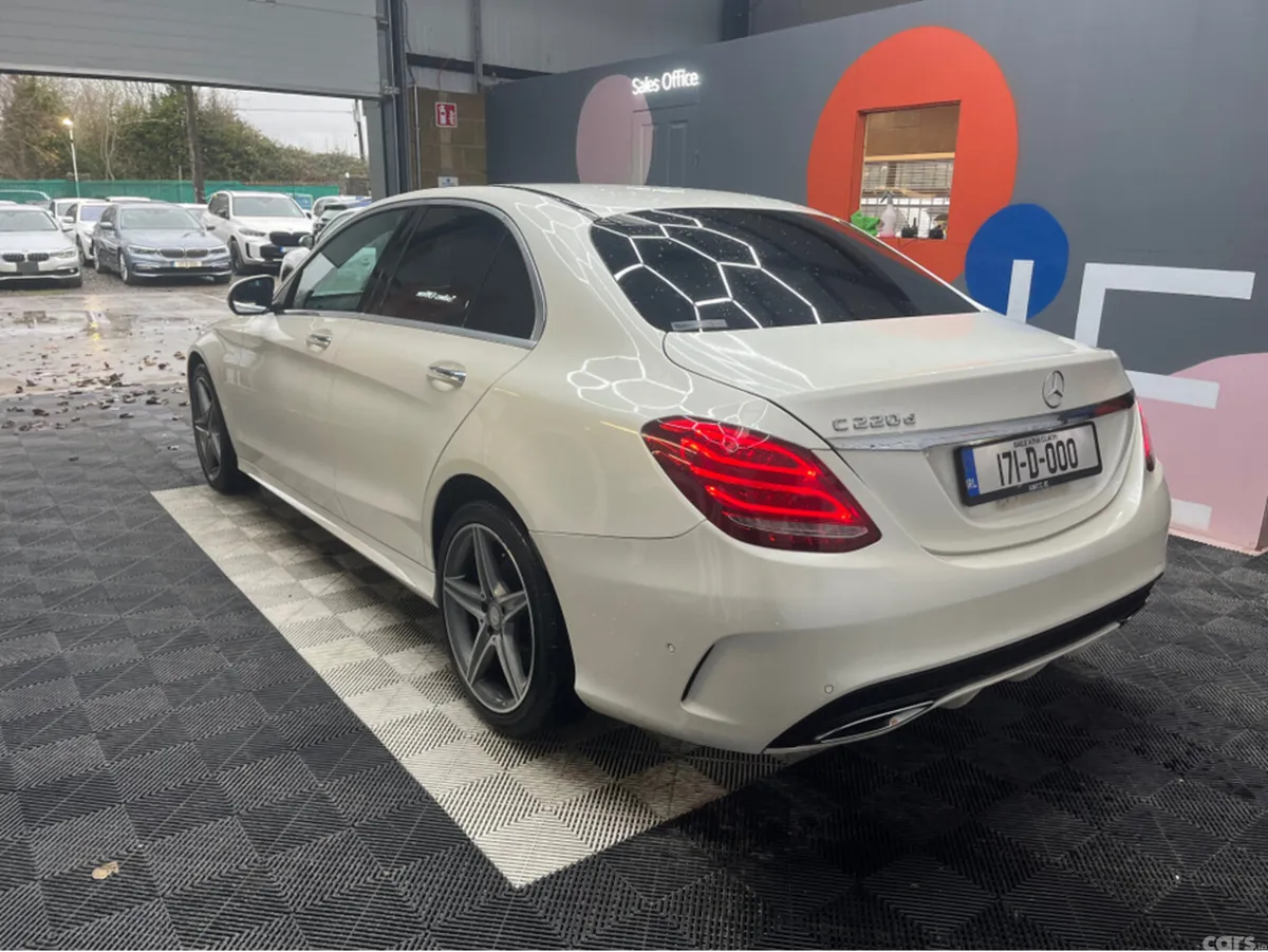 Mercedes-Benz C-Class Saloon, Diesel, 2017, White