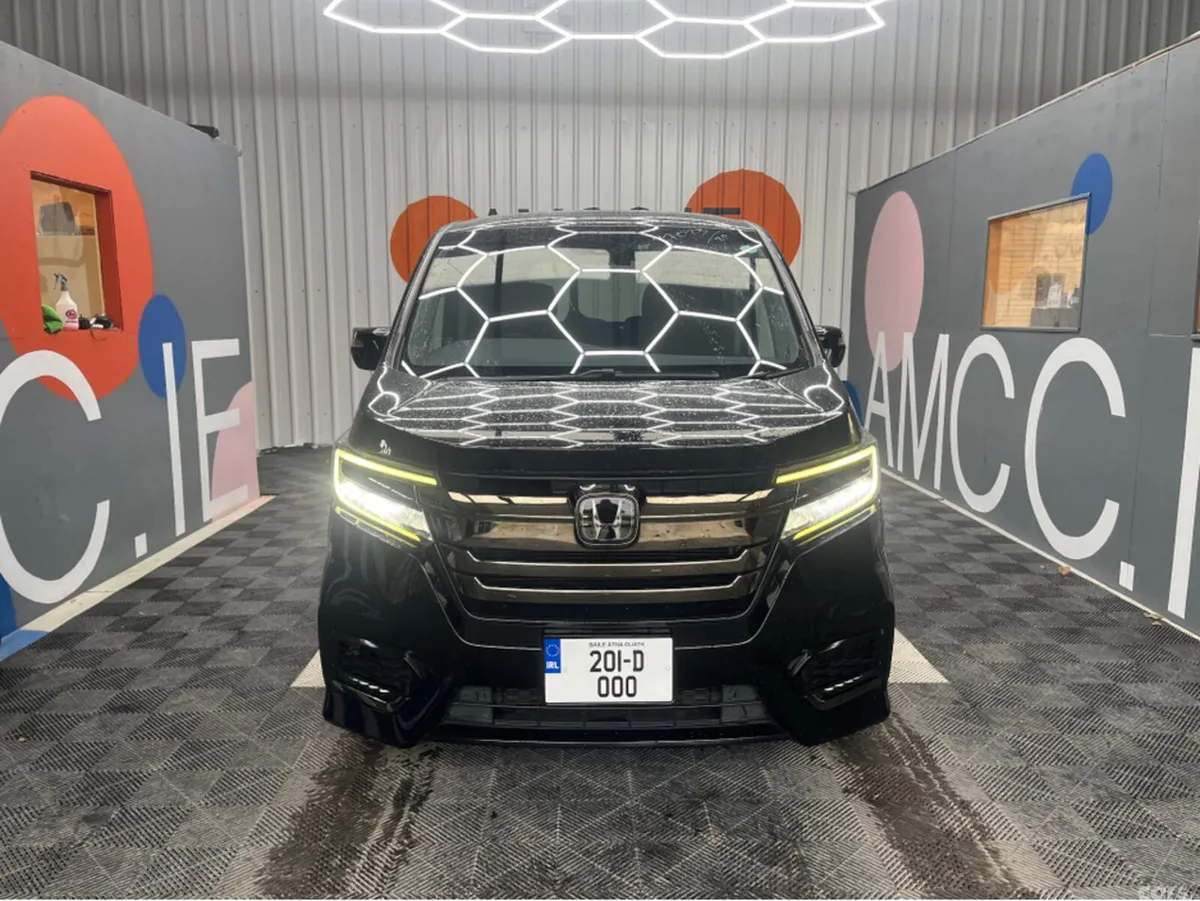 Honda Stepwagon MPV, Petrol Hybrid, 2020, Black
