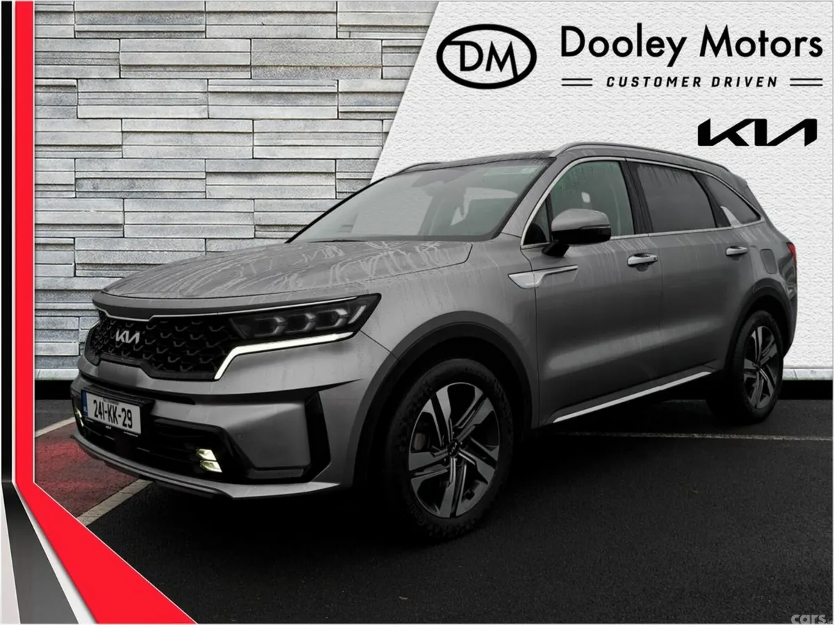 Kia Sorento SUV, Petrol Plug-in Hybrid, 2024, Grey