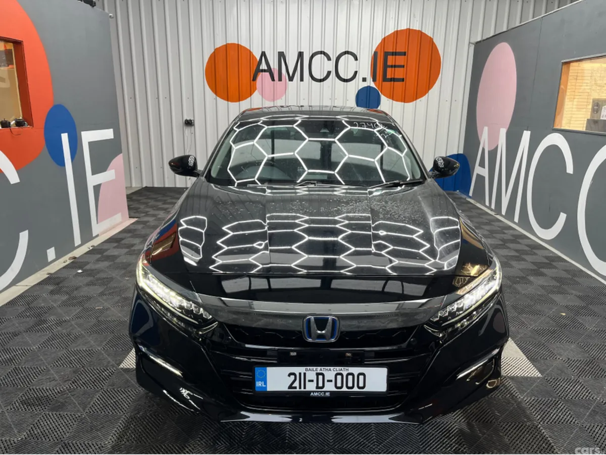 Honda Accord Saloon, Petrol Hybrid, 2021, Black