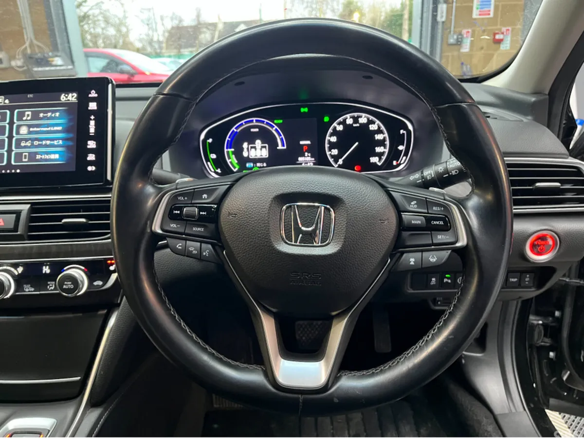 Honda Accord Saloon, Petrol Hybrid, 2021, Black