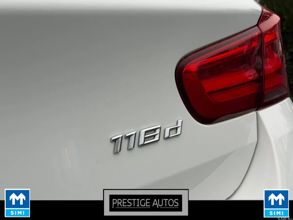 BMW 1-Series Hatchback, Diesel, 2016, White