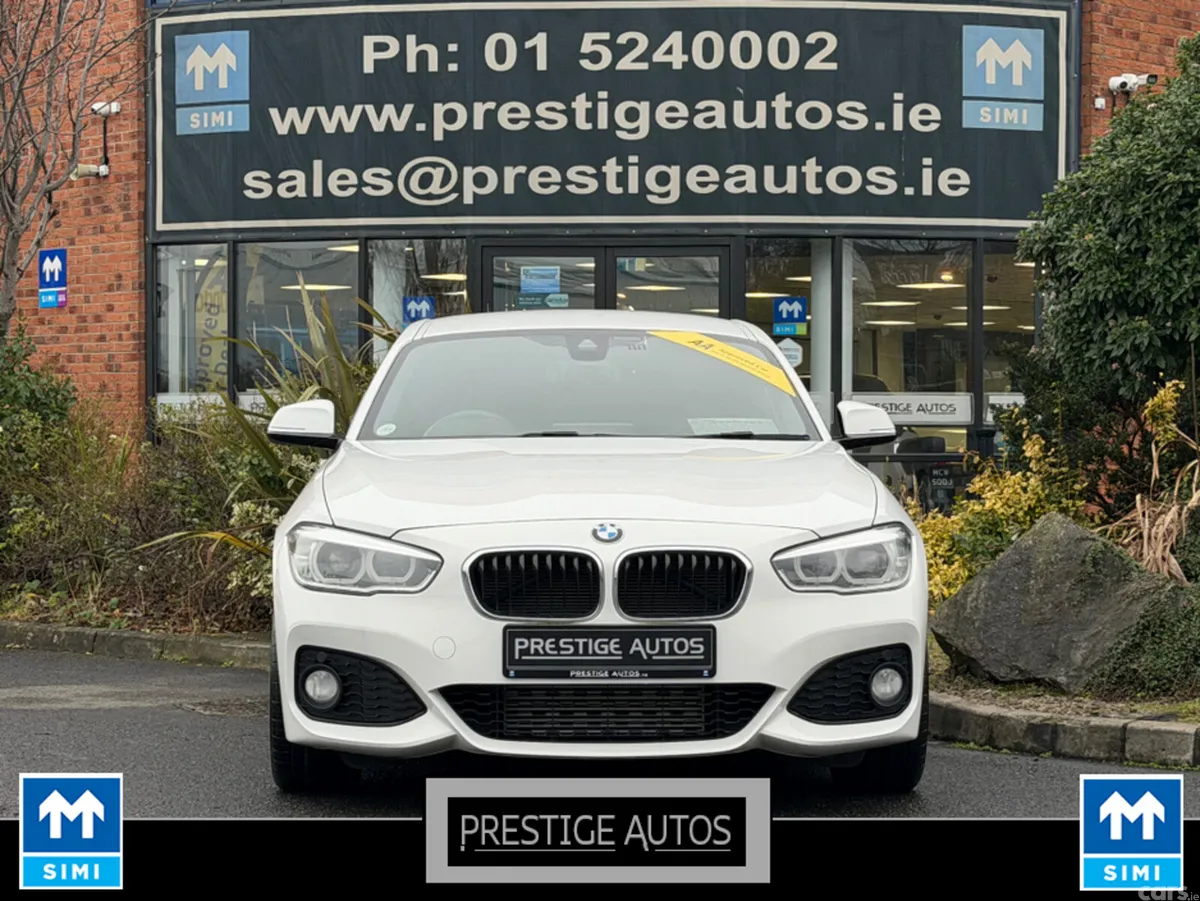 BMW 1-Series Hatchback, Diesel, 2016, White