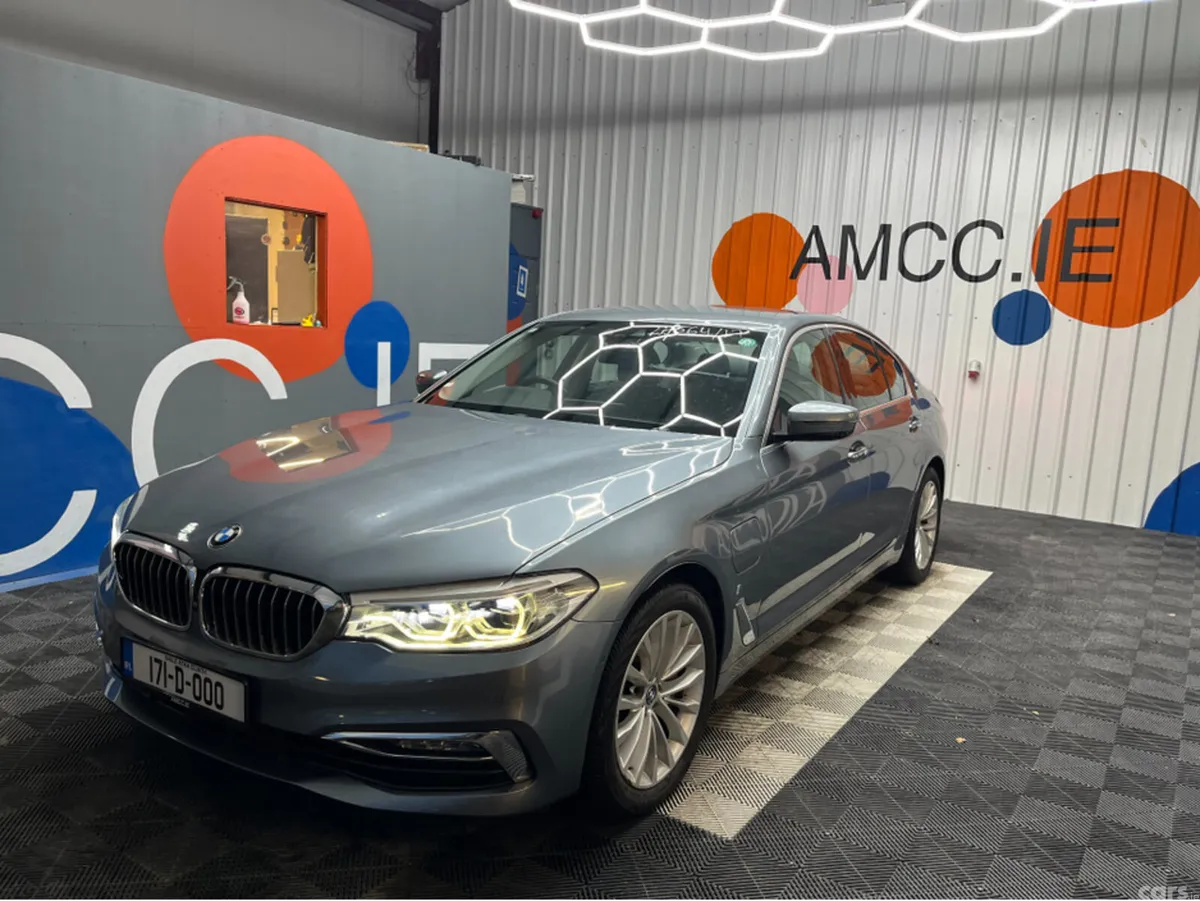 BMW 5-Series Saloon, Petrol Plug-in Hybrid, 2017, Grey