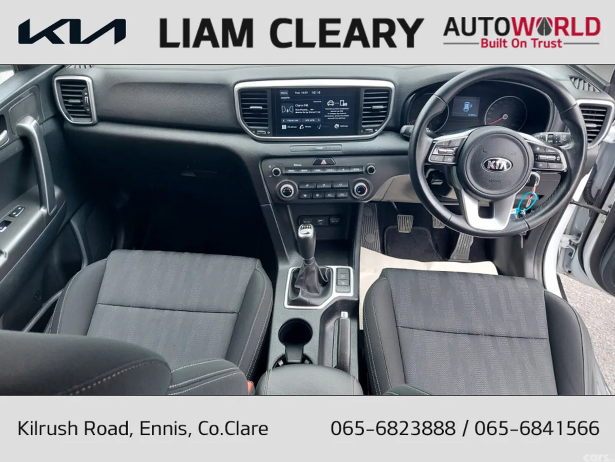 Kia Sportage MPV, Diesel Hybrid, 2021, White